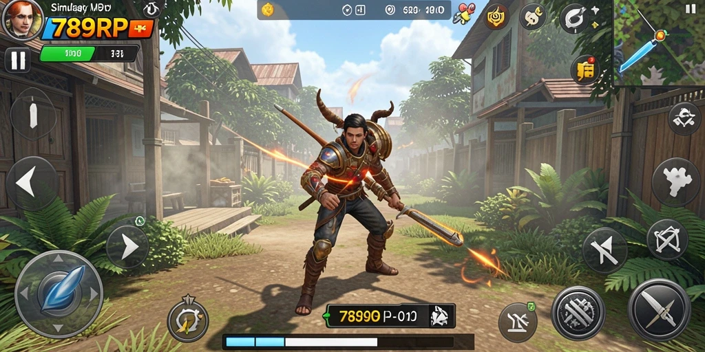 Screenshot gameplay 789RP dengan tampilan menarik dan mendetail.