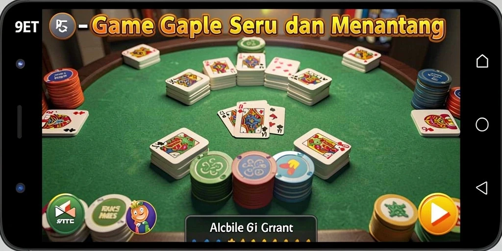 Tampilan gameplay seru dan menantang di 9ET.