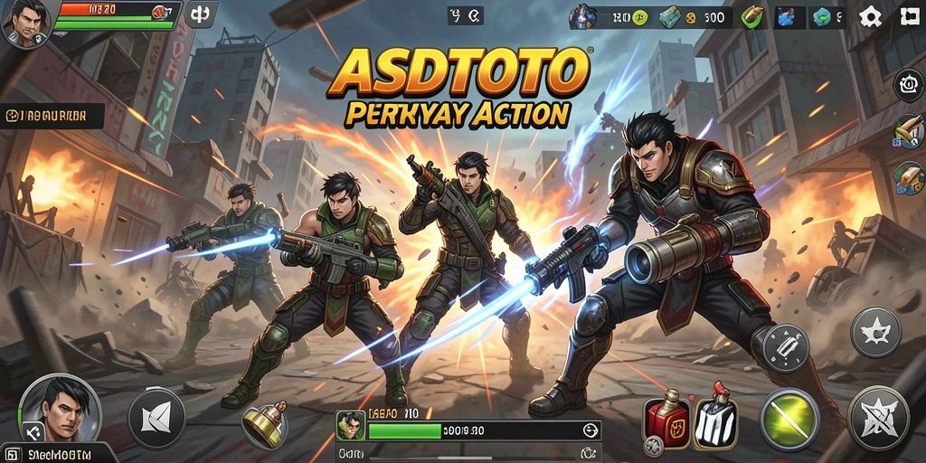 Tampilan mendebarkan dari gameplay ASDTOTO yang penuh aksi.