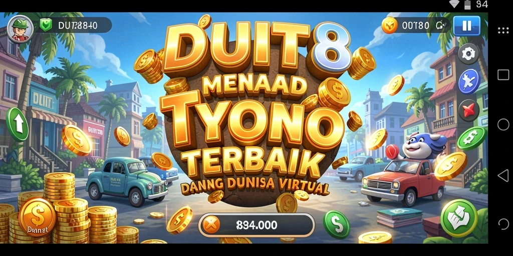 Tampilan gameplay DUIT8 dengan grafik dan interaksi yang menarik.