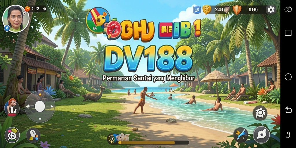 Tampilan gameplay DV188 yang menghibur dan penuh warna.
