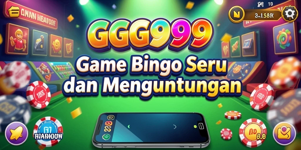Gameplay GG999 yang penuh warna dan seru untuk Bingo.