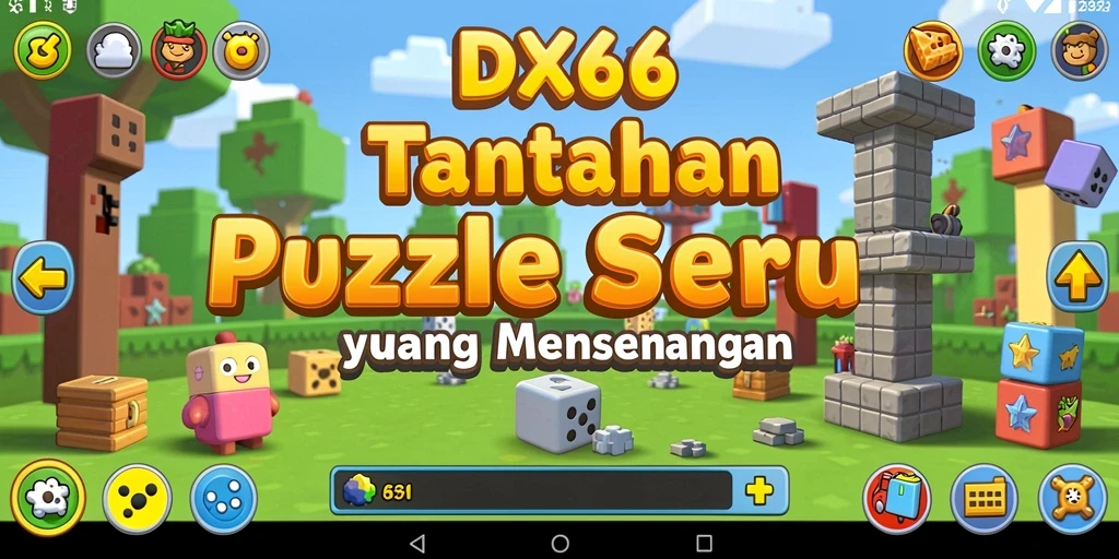 Screenshot permainan IDX66 menampilkan gameplay puzzle yang menarik.