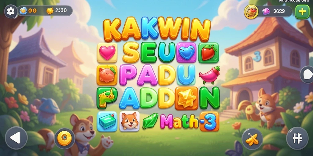Tampilan menarik gameplay KAKWIN yang seru dan penuh warna.