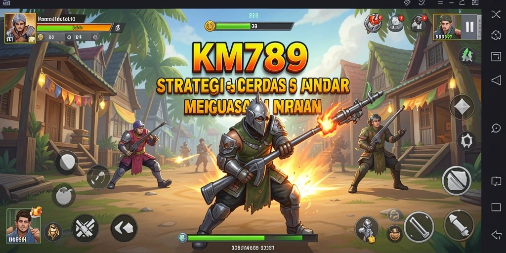 Tampilan gameplay KM789 yang mendebarkan dan penuh taktik.