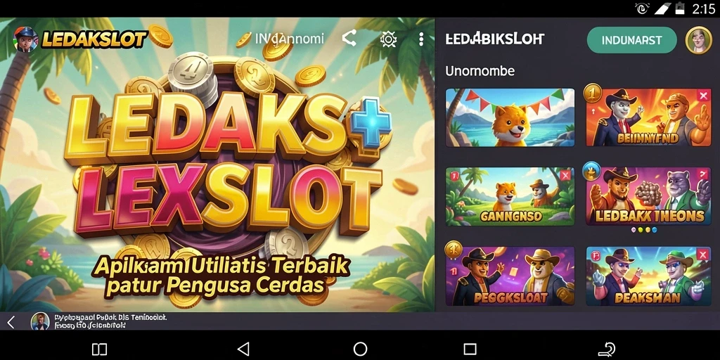 Tampilan utama LEDAKSLOT yang intuitif dan efisien untuk pengguna.