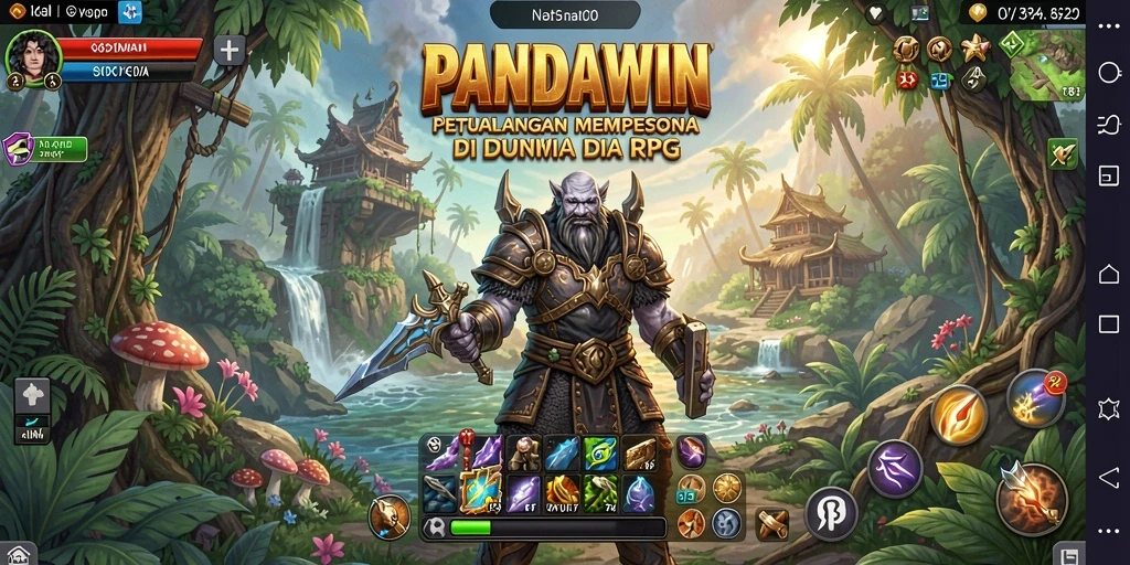 Gameplay seru dan mendalam dalam dunia RPG yang memikat.