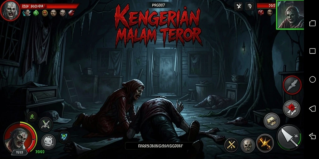 Screenshot dari gameplay PRG007 yang penuh ketegangan.