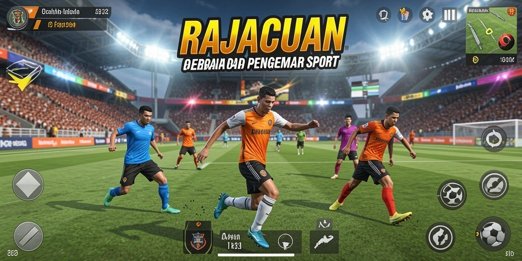 Tampilan gameplay RAJACUAN yang seru dan interaktif di dunia olahraga.