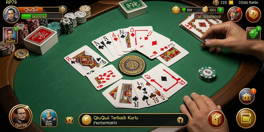 Screenshot menampilkan gameplay seru dari RP79 QiuQiu.