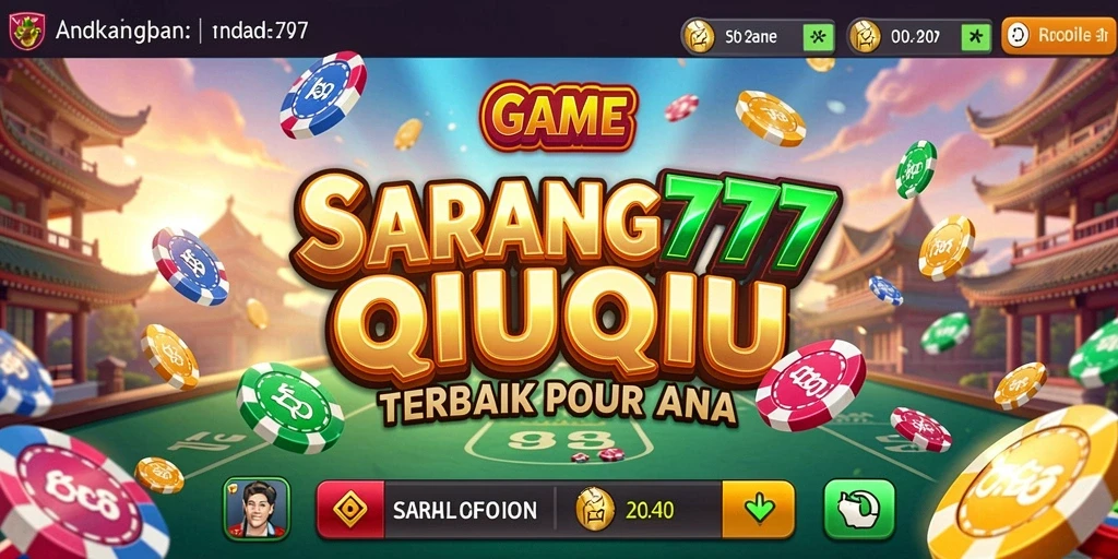 Tampilan gameplay QiuQiu yang seru dan interaktif di SARANG777.