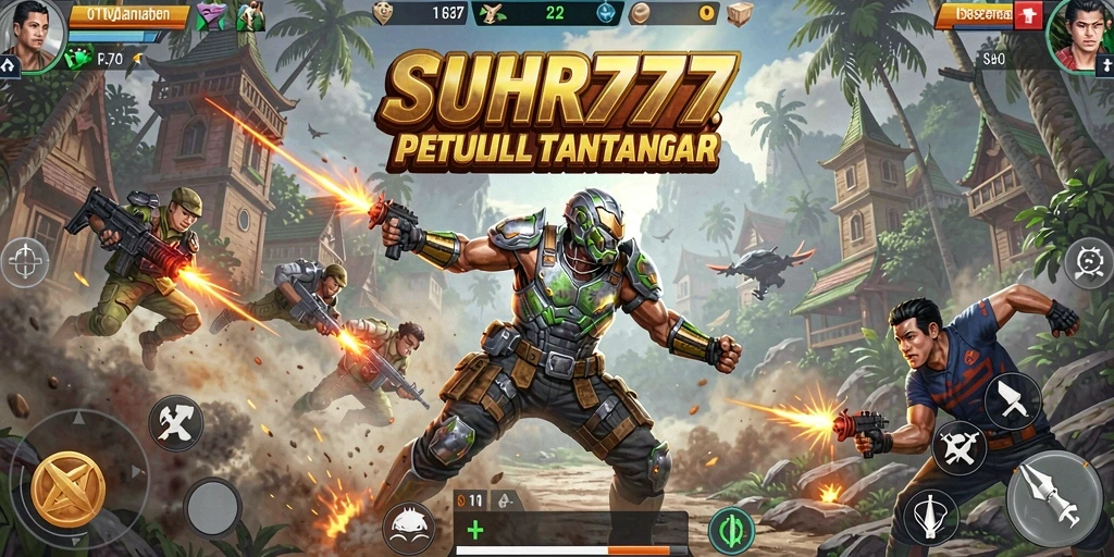 Tangkapan layar gameplay SUHU777 dengan aksi mendebarkan.