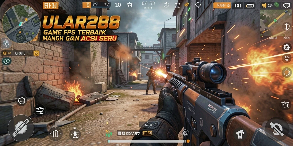 Tampilan menegangkan dari aksi gameplay ULAR288 yang seru.